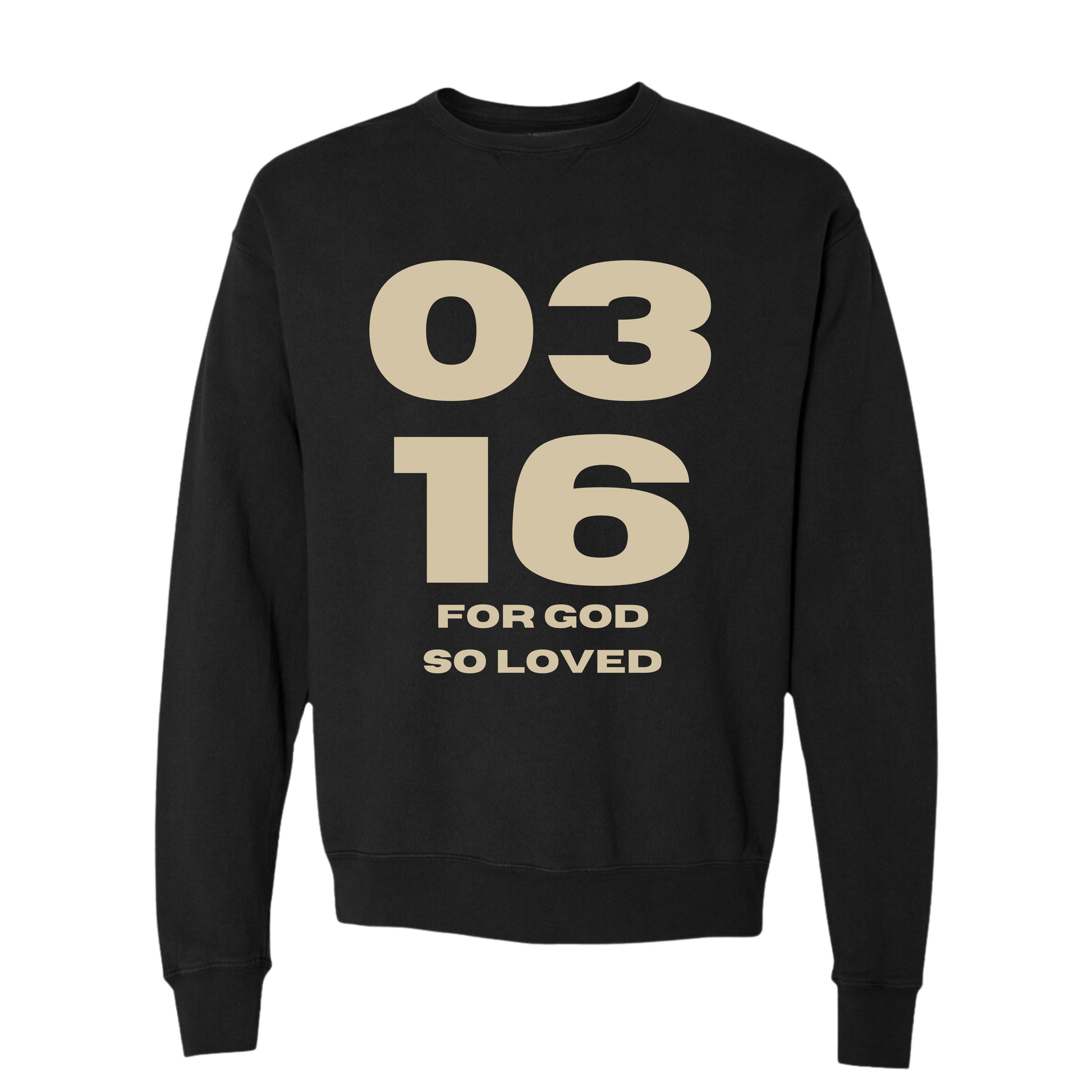 0316 sweatshirt, back, black