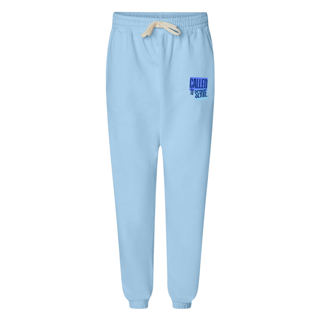 christian sweatpants, front