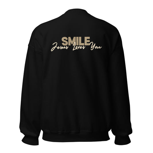 Smile Jesus Loves You Sweatshirt