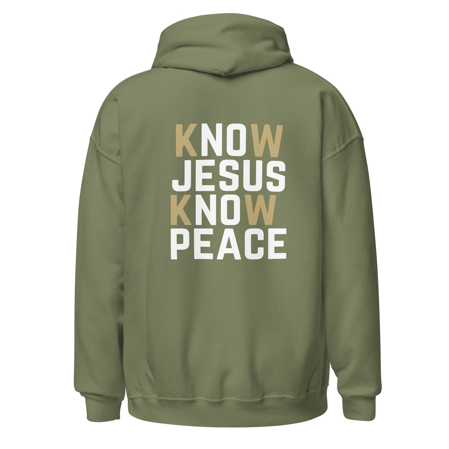 Know Jesus Know Peace Hoodie